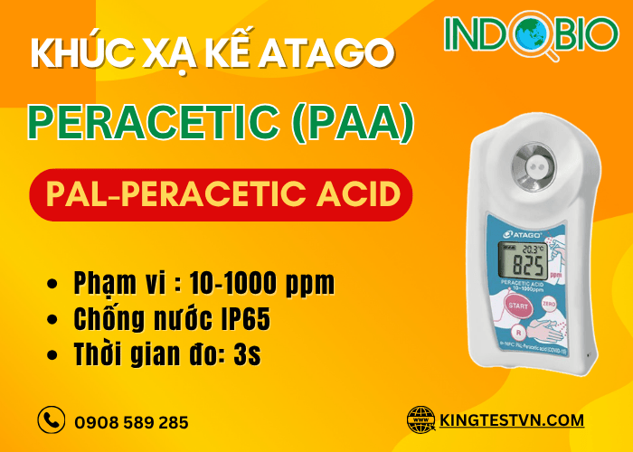 Tổng quan máy test paa Atago PAL-Peracetic acid